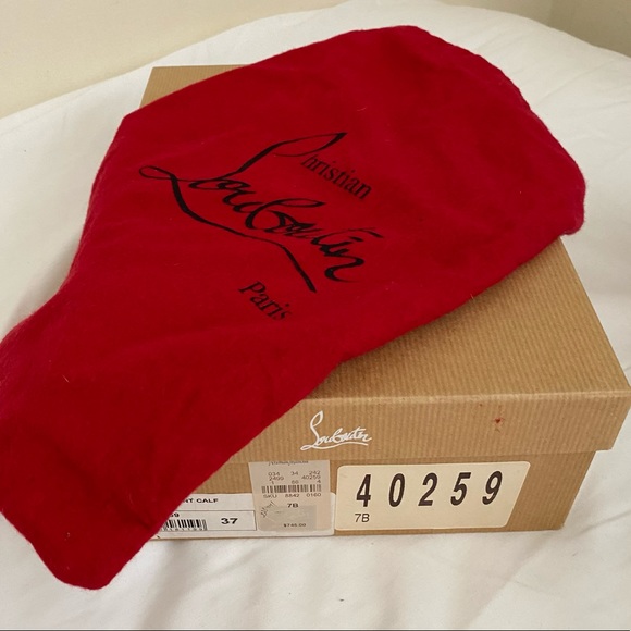 Christian Louboutin Rolando 120 Black Patent heels - Picture 8 of 8